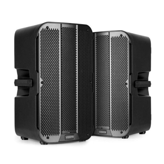 Altavoces activos Vonyx VD712A 1600 W RMS Bluetooth TWS biamplificados