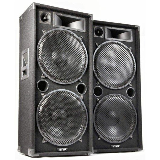 Altavoz Pasivo Max MAX215 1200W RMS 2x15" Torre Full-Range