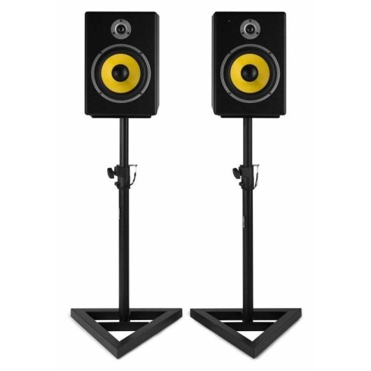 Soportes ajustables Vonyx para altavoces monitor 65-115 cm acero estable