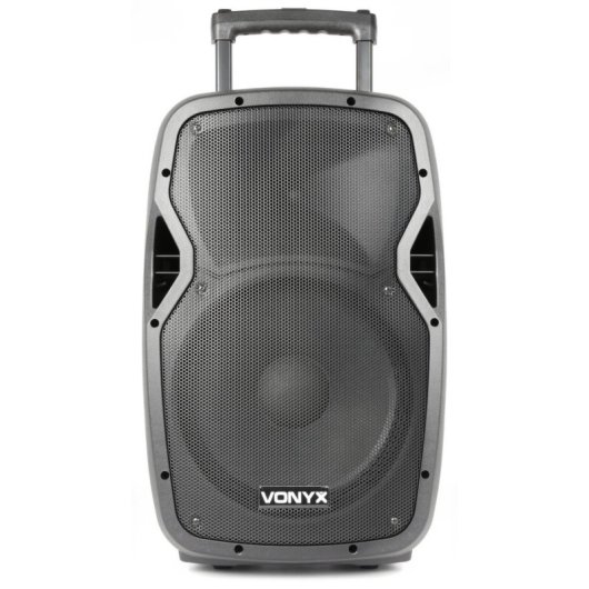Altavoz portátil Vonyx AP1200PA 600W Bluetooth 2 micrófonos UHF USB SD