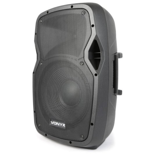 Altavoz portátil Vonyx AP1200PA 600W Bluetooth 2 micrófonos UHF USB SD