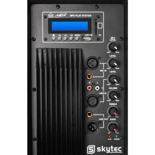 Sistema de megafonía Vonyx SPJ-1500ABT 400W RMS Bluetooth MP3 USB SD
