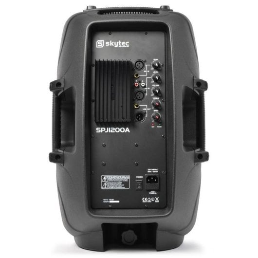 Altavoz activo Vonyx SPJ-1200A 300W RMS cableado con entrada micrófono