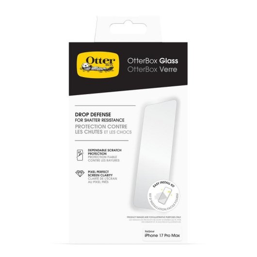 OtterBox Glass Series Schutzglas für Apple iPhone 17 Pro Max