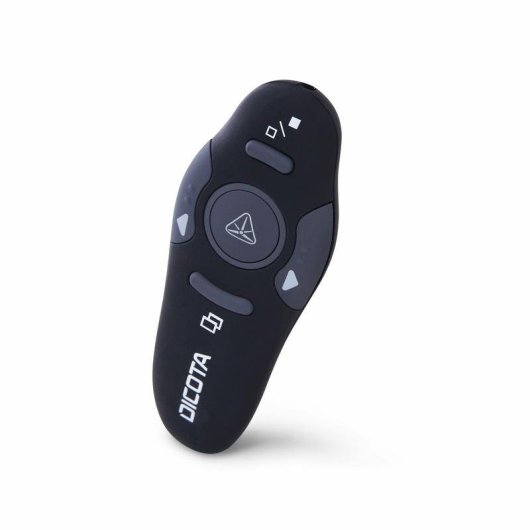 Presentador inalámbrico DICOTA D30933 RF USB 10 m Negro