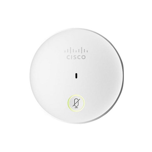 Micrófono Cisco CS-MIC-TABLE-J alámbrico omnidireccional 4-pin Hirose blanco