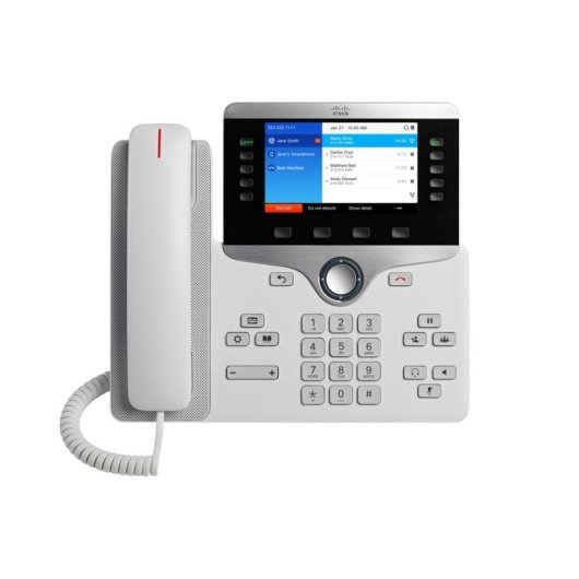 IP-Telefon Cisco 8851 Schwarz Kabelgebunden 5" Schreibtisch/Wand