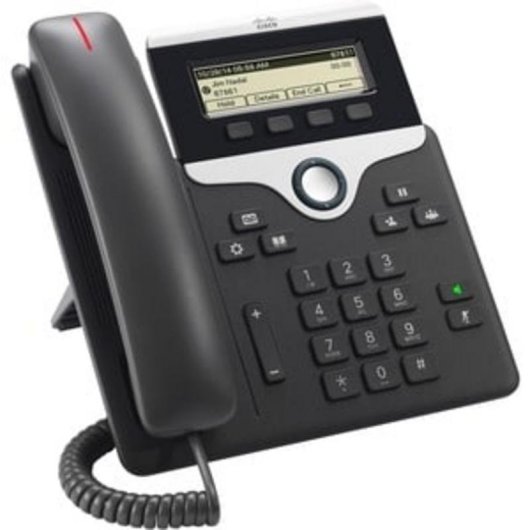 Teléfono IP Cisco 7811 Negro/Plata 1 línea PoE Escritorio/Pared