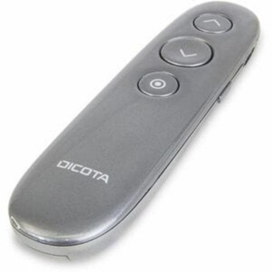 Presentador inalámbrico DICOTA D32058 RF USB Gris con puntero láser y mando a distancia