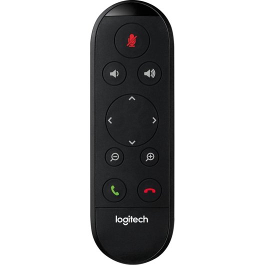 Telecomando Logitech ConferenceCam Connect per webcam, IR wireless, Nero/Argento