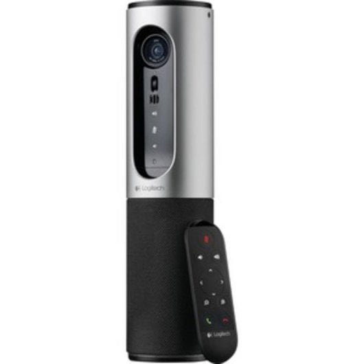 Telecomando Logitech ConferenceCam Connect per webcam, IR wireless, Nero/Argento