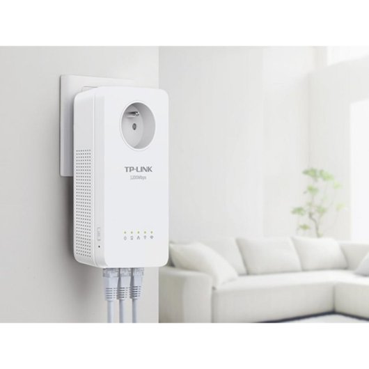 Adaptador de red PowerLine TP-Link AV1300 Kit 2 unidades Wi-Fi 5 Gigabit
