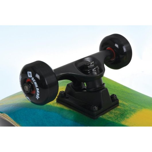 Monopatín classique Schildkröt Bigflip 31 bois d'érable roues 54 mm multicolore