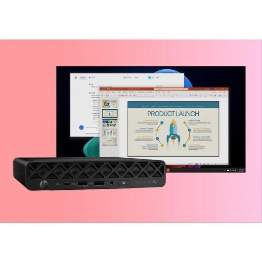 Mini PC HP EliteDesk 8 Mini G1a AMD Ryzen AI 5 340/32GB/1TB SSD/Radeon 840M/Windows 11 Pro