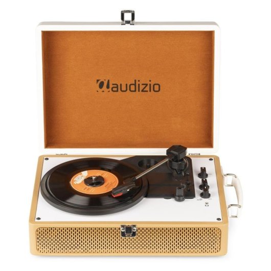 Tocadiscos Audizio RP119G 3 velocidades Bluetooth Altavoces integrados