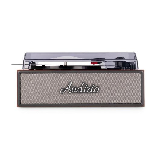 Tocadiscos Audizio Reno-WD Bluetooth Madera 3 Velocidades Altavoces Integrados