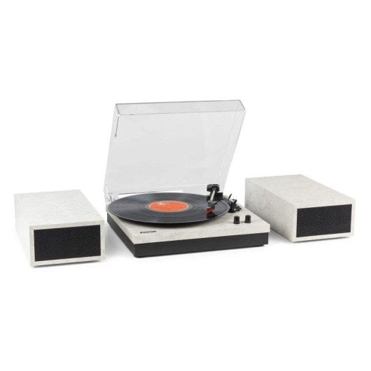 Tocadiscos Fenton RP165M 50W RMS Bluetooth Altavoces Integrados Mármol
