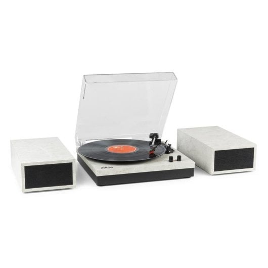 Tocadiscos Fenton RP165M 50W RMS Bluetooth Altavoces Integrados Mármol
