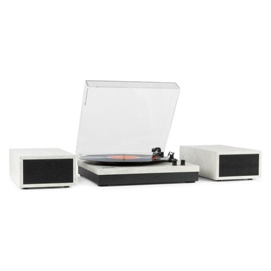 Tocadiscos Fenton RP165M 50W RMS Bluetooth Altavoces Integrados Mármol