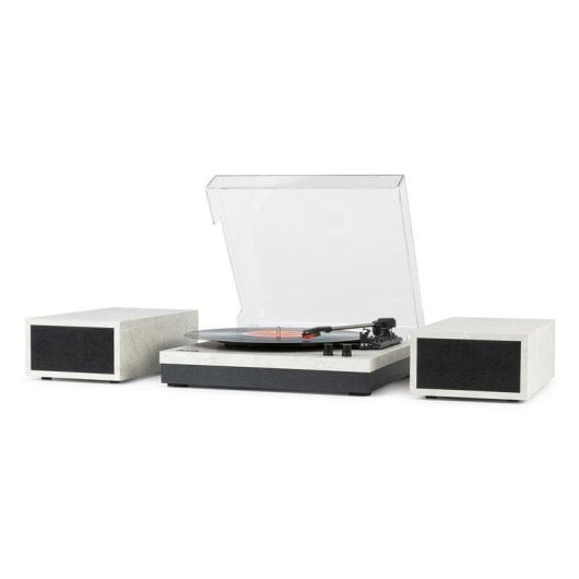 Tocadiscos Fenton RP165M 50W RMS Bluetooth Altavoces Integrados Mármol