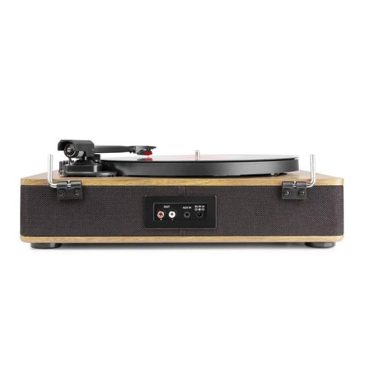 Tocadiscos Fenton RP162LW Bluetooth USB 3 Velocidades Grabador MP3