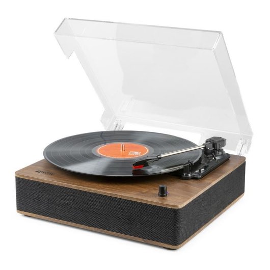 Tocadiscos Fenton RP161 50W RMS Bluetooth Altavoces Integrados Retro