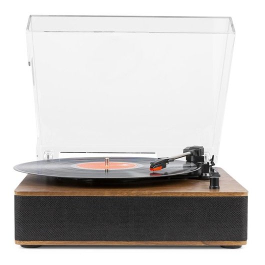Tocadiscos Fenton RP161 50W RMS Bluetooth Altavoces Integrados Retro
