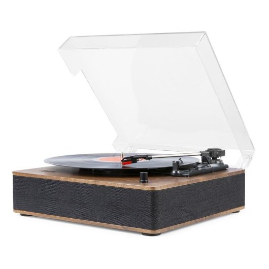 Tocadiscos Fenton RP161 50W RMS Bluetooth Altavoces Integrados Retro
