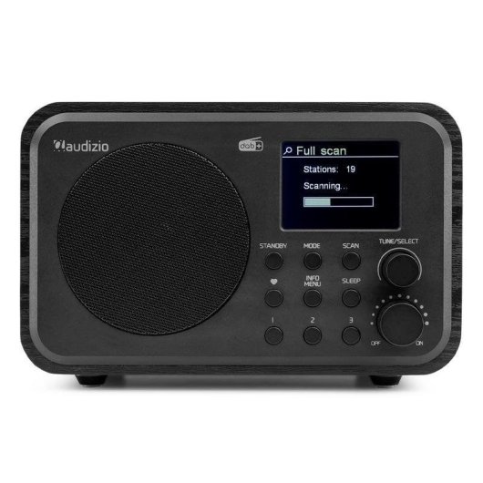 Radio Audizio Milan 30W RMS DAB+ FM Bluetooth portátil