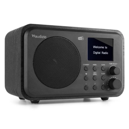 Radio portátil Audizio Milan 30W RMS DAB+ FM Bluetooth batería integrada