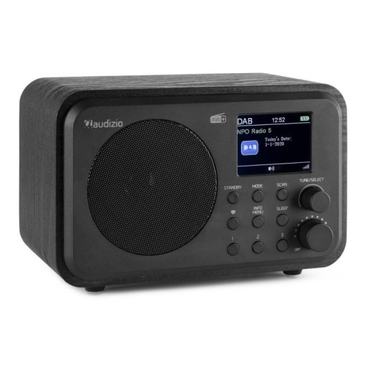 Radio portátil Audizio Milan 30W RMS DAB+ FM Bluetooth batería integrada