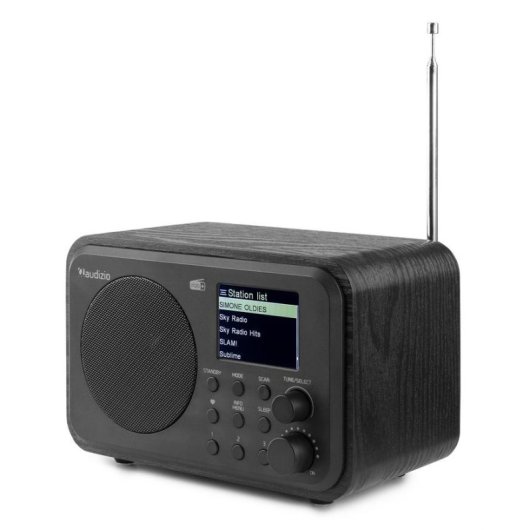 Radio portátil Audizio Milan 30W RMS DAB+ FM Bluetooth batería integrada
