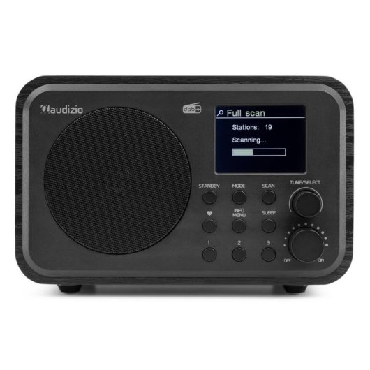 Radio portátil Audizio Milan 30W RMS DAB+ FM Bluetooth batería integrada