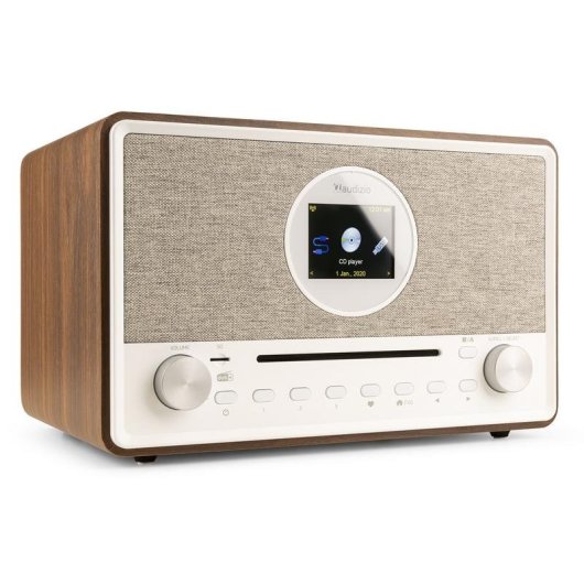 Radio Audizio Lucca 60W RMS Internet DAB+ FM Bluetooth 5.0 CD USB/SD