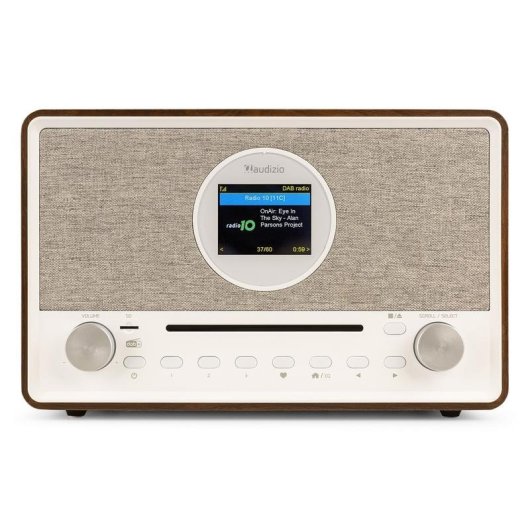 Radio Audizio Lucca 60W RMS Internet DAB+ FM Bluetooth 5.0 CD USB/SD