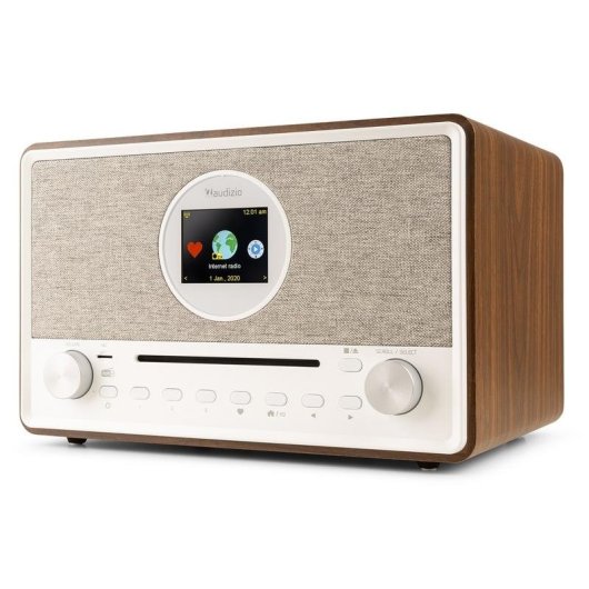 Radio Audizio Lucca 60W RMS Internet DAB+ FM Bluetooth 5.0 CD USB/SD