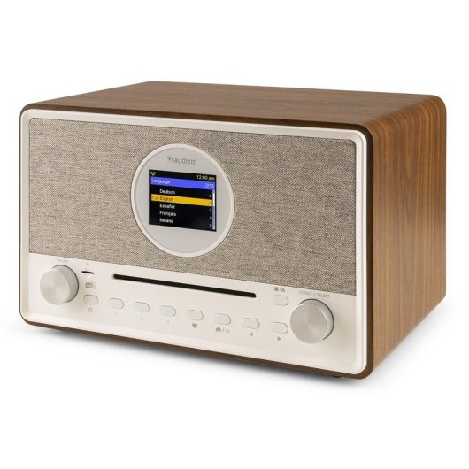Radio Audizio Lucca 60W RMS Internet DAB+ FM Bluetooth 5.0 CD USB/SD