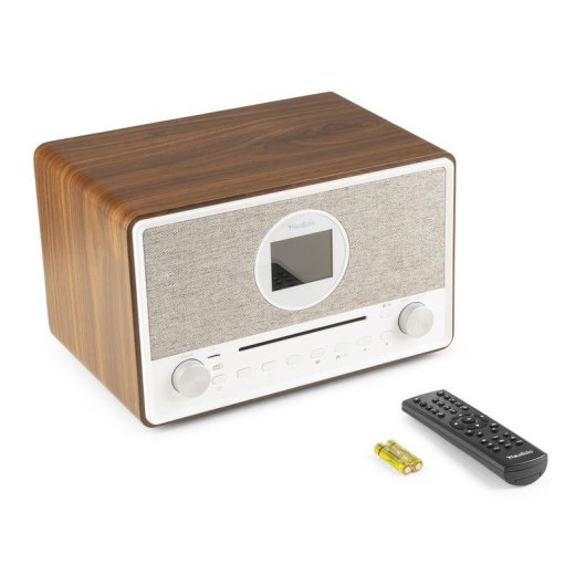 Radio Audizio Lucca 60W RMS Internet DAB+ FM Bluetooth 5.0 CD USB/SD