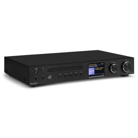 Radio por Internet Audizio Bolzano 100W RMS Bluetooth Spotify CD DAB+ FM