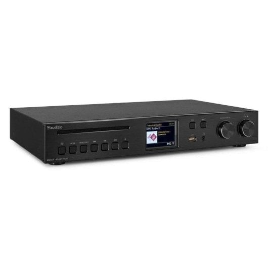 Radio Audizio Brescia 3,3W RMS Internet DAB+ FM Bluetooth CD Negro