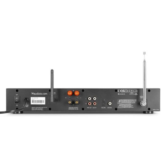 Radio Audizio Brescia 3,3W RMS Internet DAB+ FM Bluetooth CD Negro