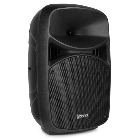 Sistema de sonido activo Vonyx VPS102A 600W Bluetooth USB SD Micrófono LED