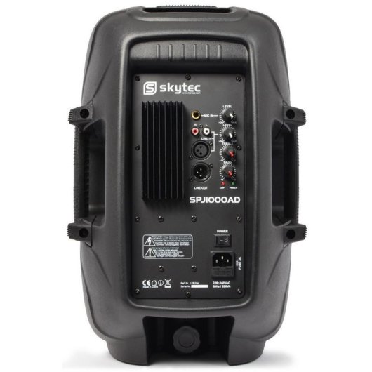Sistema de megafonía Vonyx SPJ-1000AD 200W RMS Alámbrico con ecualizador