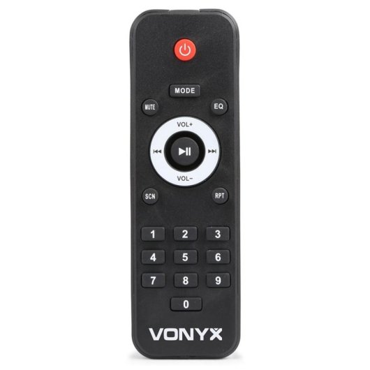 Altavoces Vonyx VSA120S 400W RMS Bluetooth USB Micrófono Guitarra
