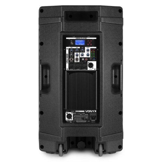 Altavoces Vonyx VSA120S 400W RMS Bluetooth USB Micrófono Guitarra