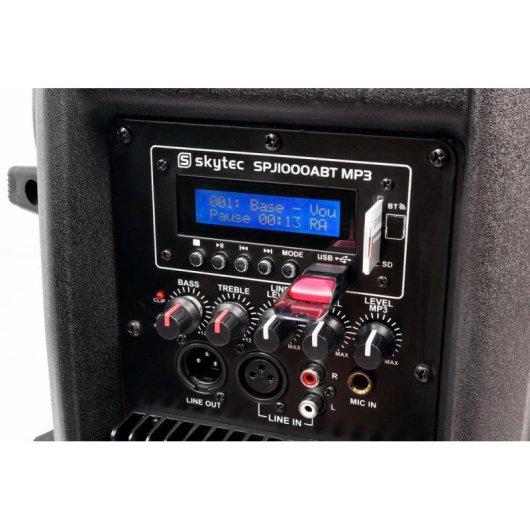 Altavoz activo Vonyx SPJ-1000ABT 400W Bluetooth MP3 10 pulgadas
