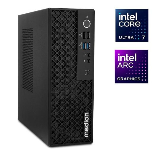 Mini PC MEDION Picoworx T80 III Intel Core Ultra 7 256V 16GB 1TB SSD Arc Graphics 140V Windows 11