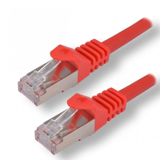 Cable de red MCL IC5L99A0007SH3R 3 m Cat7 S/FTP RJ-45 Rojo