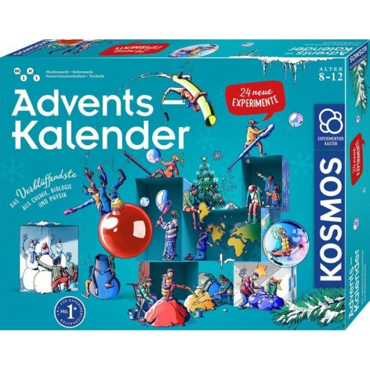 Juego de mesa Kosmos 66109 Caja de experimentos Educativo 8 años