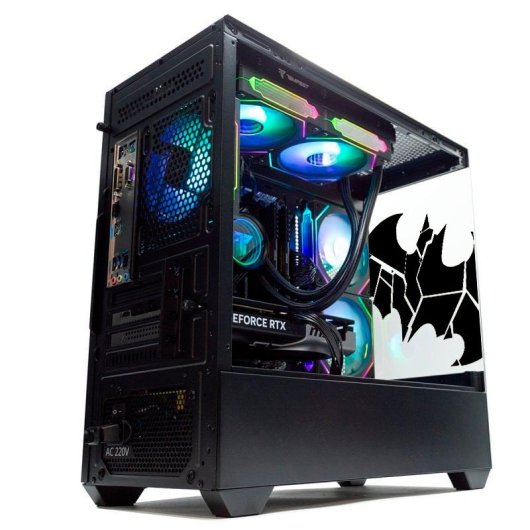 PcCom Ready AMD Ryzen 7 5800X / 32GB / 1TB SSD / RTX 5060 Ti 16GB V2 / Windows 11 Home Batman II Edition